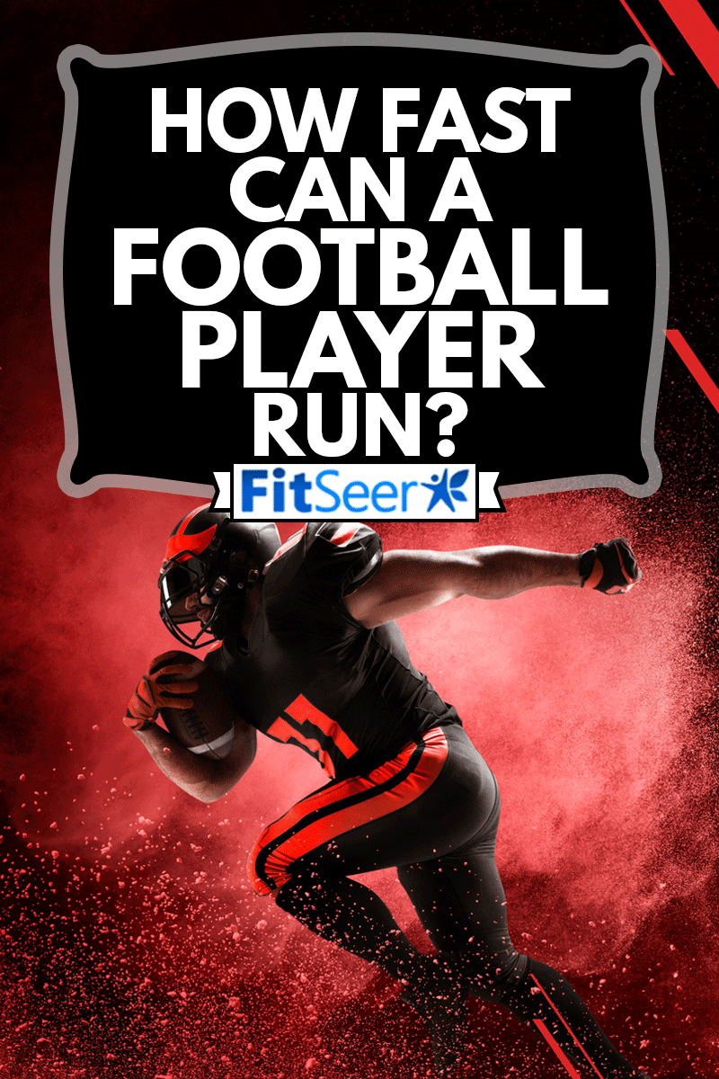 American football player, running concept, How Fast Can A Football Player Run?