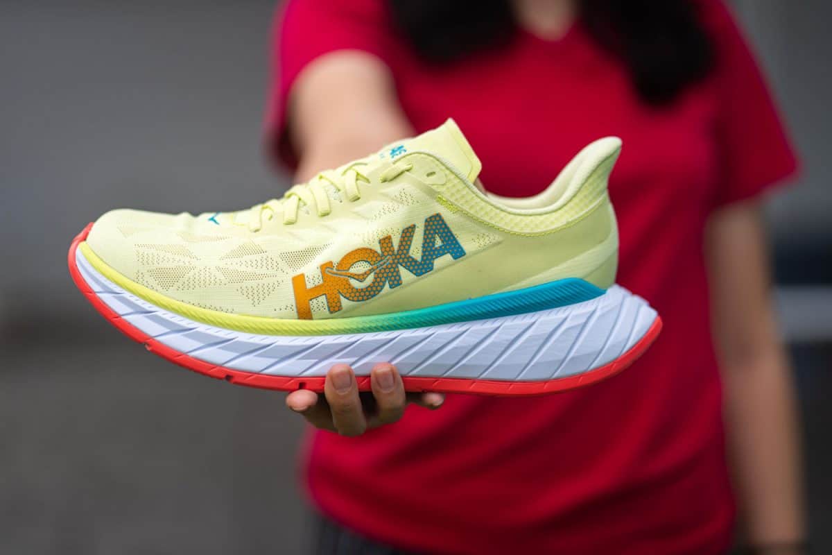 HOKA running is launch the new Carbon X 2 in light yellow color